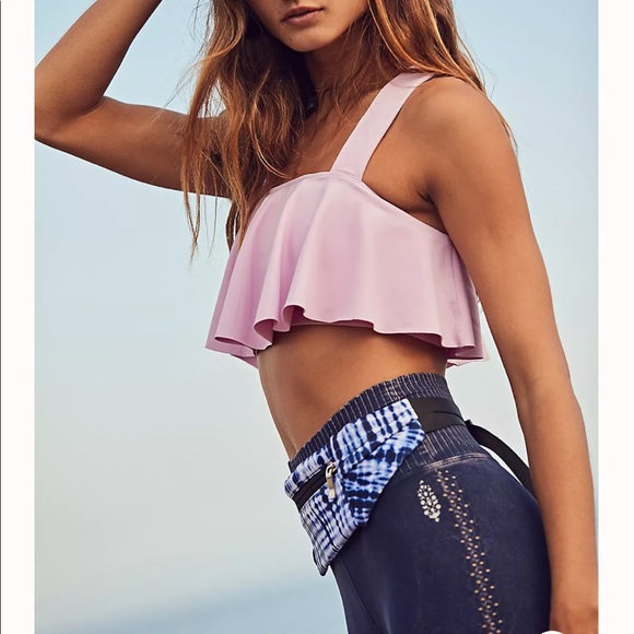 NWT Free People (Movement Collection) Flipping Out cami, size M, lilac-lavender - Picture 2 of 7